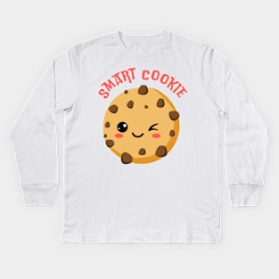 Cute Smart Cookie Sweet little cookie hello cute baby outfit Kids Long Sleeve T-Shirt